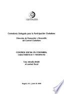 Control social en Colombia, característics y tendencias
