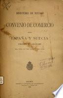 Convenio de comercio entre España y Suecia, firmado en Aranjuez el día 27 de junio de 1892