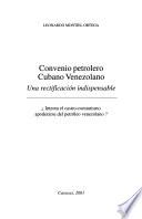 Convenio petrolero cubano venezolano