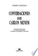 Conversaciones con Carlos Menem: pte.] No special title