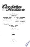 Cordoba médica; revista de medicina, cirugía y especialidades