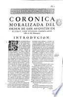 Coronica del orden de s. Augustin en el Peru