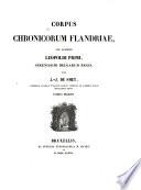 Corpus chronicorum Flandriae