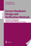 Correct Hardware Design and Verification Methods