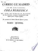 Correo de Madrid, ó de los ciegos