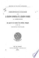 Correspondance échangée avec la légation de Portugal et la légation du Brésil à Lisbonne
