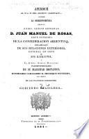 Correspondencia Rosas-Southern, 1851