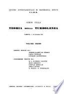 Corso sulla teoria della turbolenza