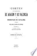 Cortes de los antiguos reinos de Aragón y de Valencia y principado de Cataluña