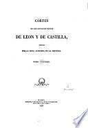 Cortes de los antiguos reinos de Leon y de Castilla