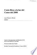 Costa Rica a la luz del Censo del 2000