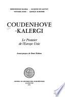 Coudenhove-Kalergi
