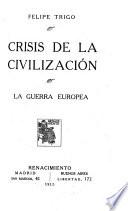Crisis de la civilización