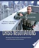 Crisis Negotiations
