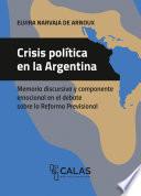 Crisis política en la Argentina