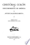 Cristóbal Colón y el descubrimiento de América