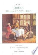 Crítica de la razón pura