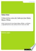 Critica de Las Cortes de Cádiz Por José Maria Blanco White