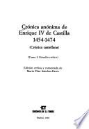 Crónica anónima de Enrique IV de Castilla
