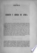 Cronica de la Guerra de Africa por los Señores D. E. Castelar, D. F. de Paula Canalejas, D. G. Cruzada Villaamil y D. Miguel Morayta. Illustrada con laminas por D. J. Vallejo. (Cronica del ejercito y armada de Africa.).