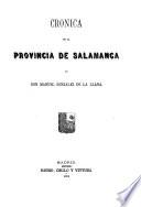 Crónica de la provincia de Salamanca