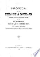 Crónica de las fiestas de la Candelaria celebradas en Matanzas por los hÿos y oriundos de las Islas Canarias, en los días 1, 2, 3 y 4 de febrero de 1872, etc