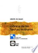 Crónica de las fiestas euskaras