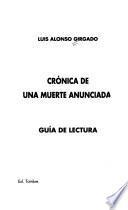 Crónica de una muerte anunciada