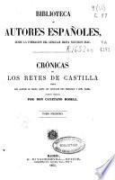 Crónicas de los reyes de Castilla