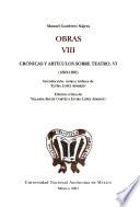 Crónicas y artículos sobre teatro, 6 (1893-1895)