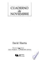 Cuaderno de noviembre