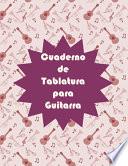 Cuaderno de Tablatura para Guitarra