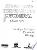 Cuaderno estadístico municipal: Santiago de Anaya