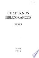 Cuadernos bibliográficos