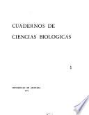 Cuadernos de ciencias biológicas