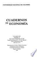 Cuadernos de economía