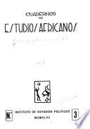 Cuadernos de estudios africanos