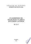 Cuadernos de filología clásica