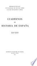 Cuadernos de historia de España