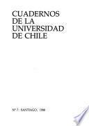 Cuadernos de la Universidad de Chile