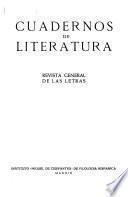 Cuadernos de literatura