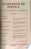 Cuadernos de poética