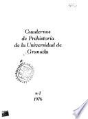 Cuadernos de prehistoria de la Universidad de Granada
