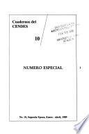 Cuadernos del Centro de Estudios del Desarrollo