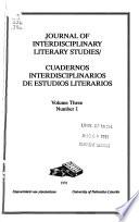 Cuadernos interdisciplinarios de estudios literarios
