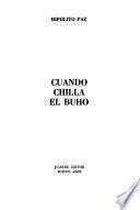 Cuando chilla el buho