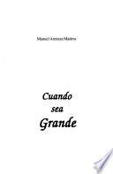 Cuando sea grande