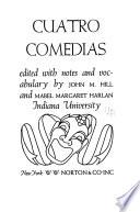 Cuatro comedias