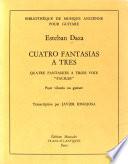 Cuatro fantasias a tres