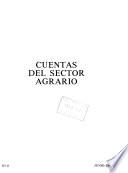 Cuentas del sector agrario
